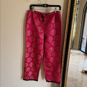 Kenji Asian Brocade Lounge Pants